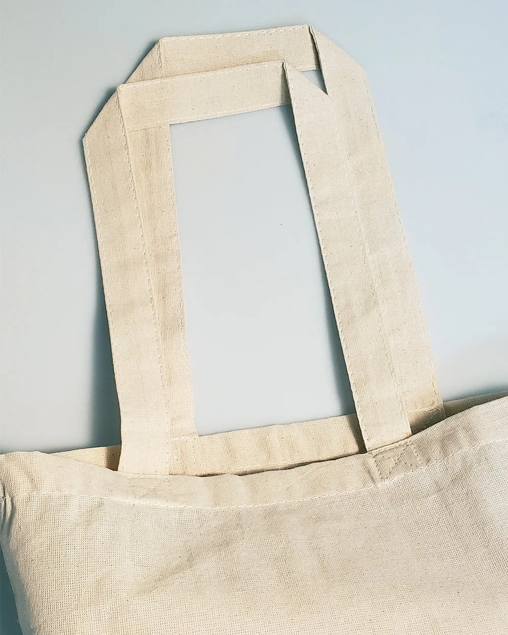12 ct Small Cotton 11 in Tote Bag / Favor Gift Bags - By Dozen