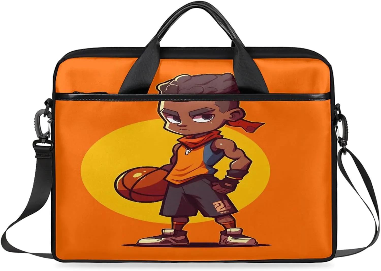 13-15 Inch Basketball Handy Laptop Bag Basketball kids Shoulder Laptop Bag For Work, School, Travel And More