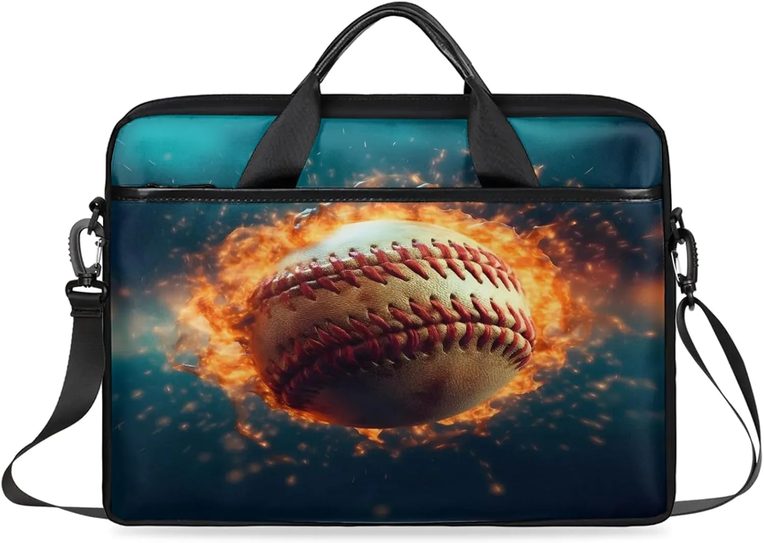 13-15 Inch Sports Baseball Handy Laptop Bag Sports Sports Shoulder Laptop Bag For Work, School, Travel And More