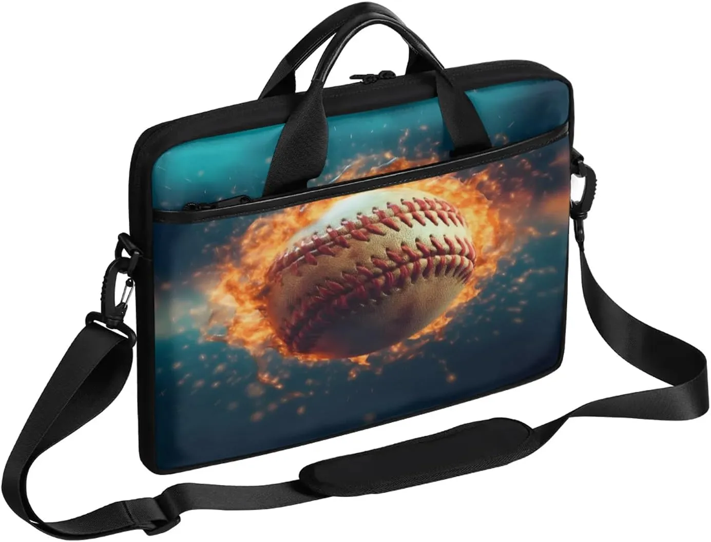 13-15 Inch Sports Baseball Handy Laptop Bag Sports Sports Shoulder Laptop Bag For Work, School, Travel And More
