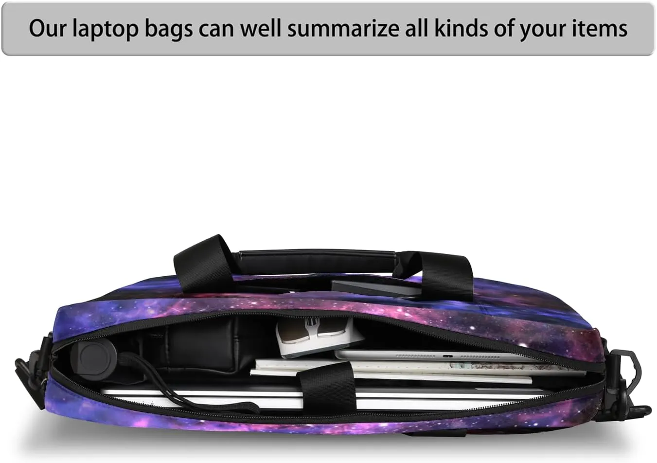14 15 15.6 inch Laptop Briefcase Shoulder Travel Laptop Sleeve Case Work Computer Cover Carrying Bag