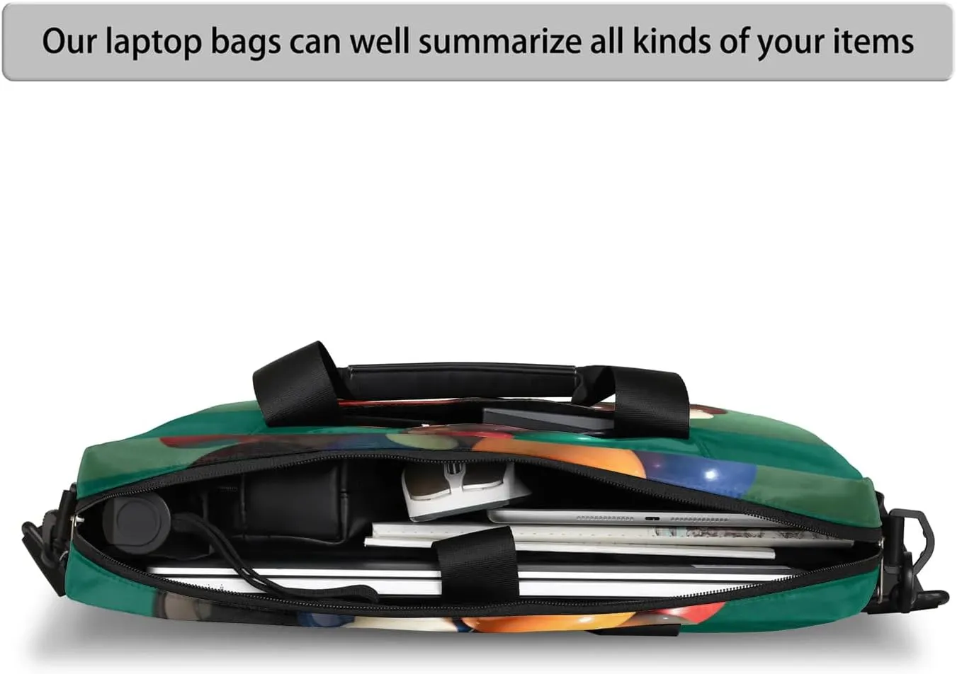 15.7 Inch Laptop Bag Computer Bag for Women Men Laptop Carrying Case with Adjustable Shoulder Strap