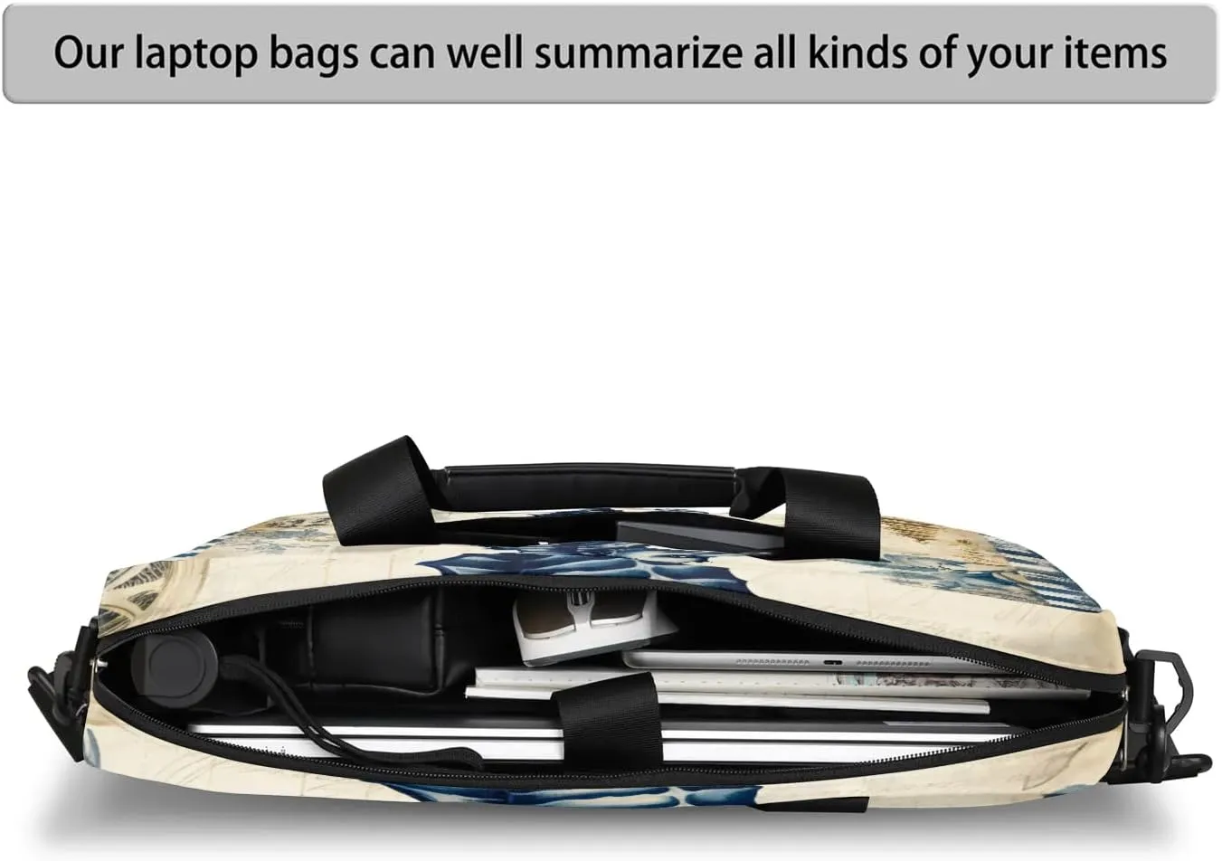 15.7 Inch Laptop Bag Computer Bag for Women Men Laptop Carrying Case with Adjustable Shoulder Strap
