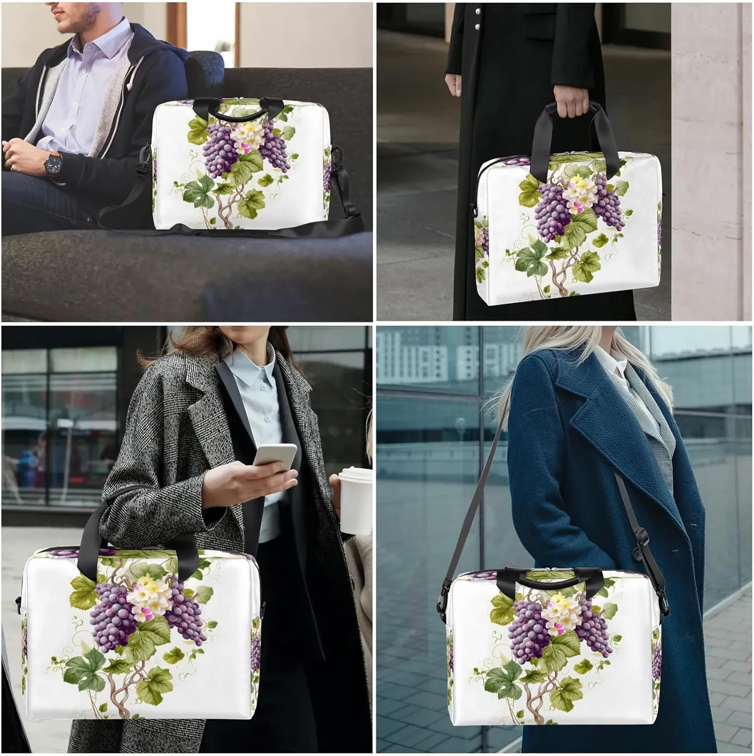 15.7 Inch Laptop Bag Computer Bag for Women Men Laptop Carrying Case with Adjustable Shoulder Strap