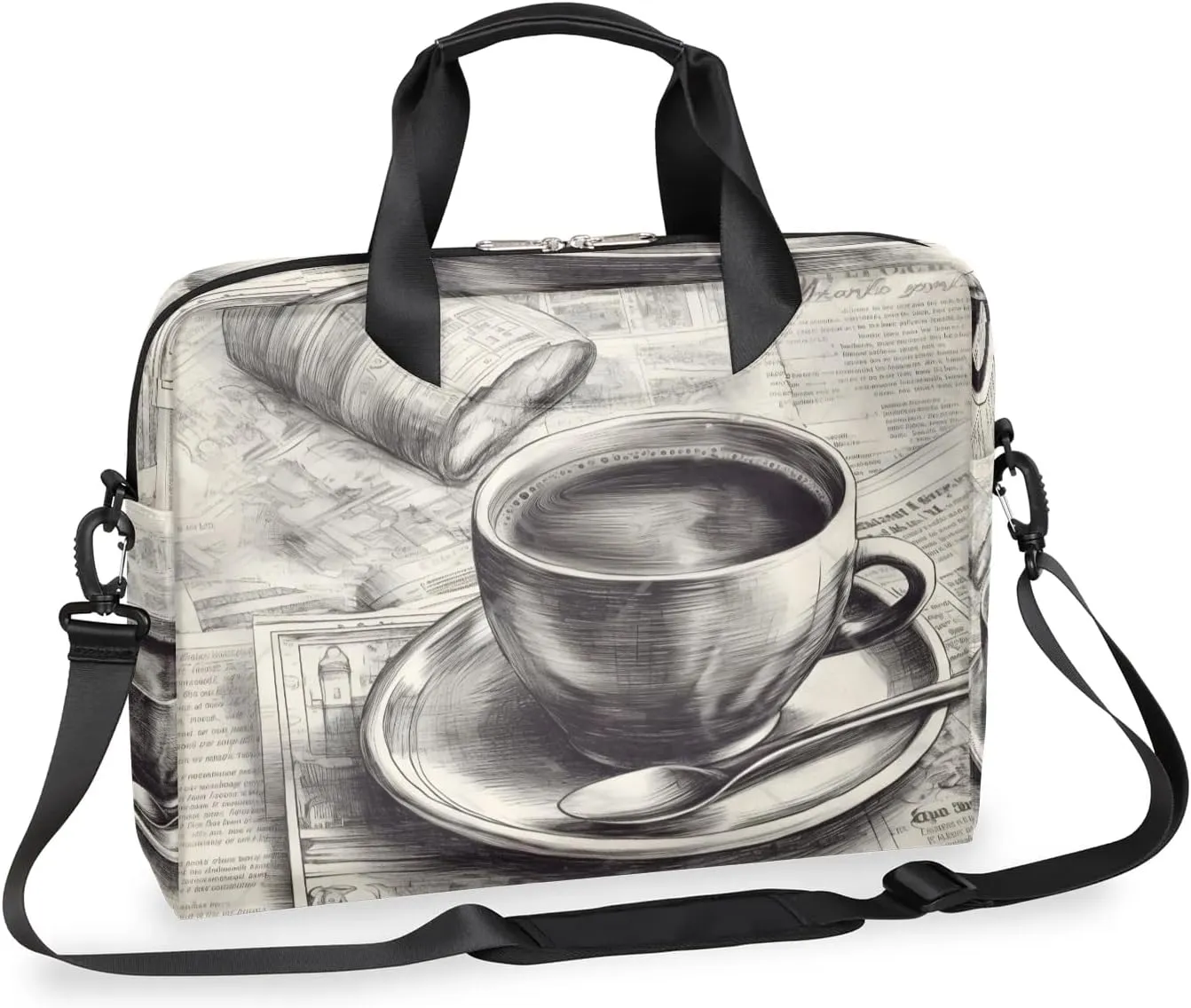 15.7 Inch Laptop Bag Computer Bag for Women Men Laptop Carrying Case with Adjustable Shoulder Strap
