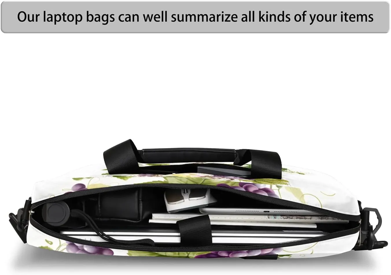 15.7 Inch Laptop Bag Computer Bag for Women Men Laptop Carrying Case with Adjustable Shoulder Strap