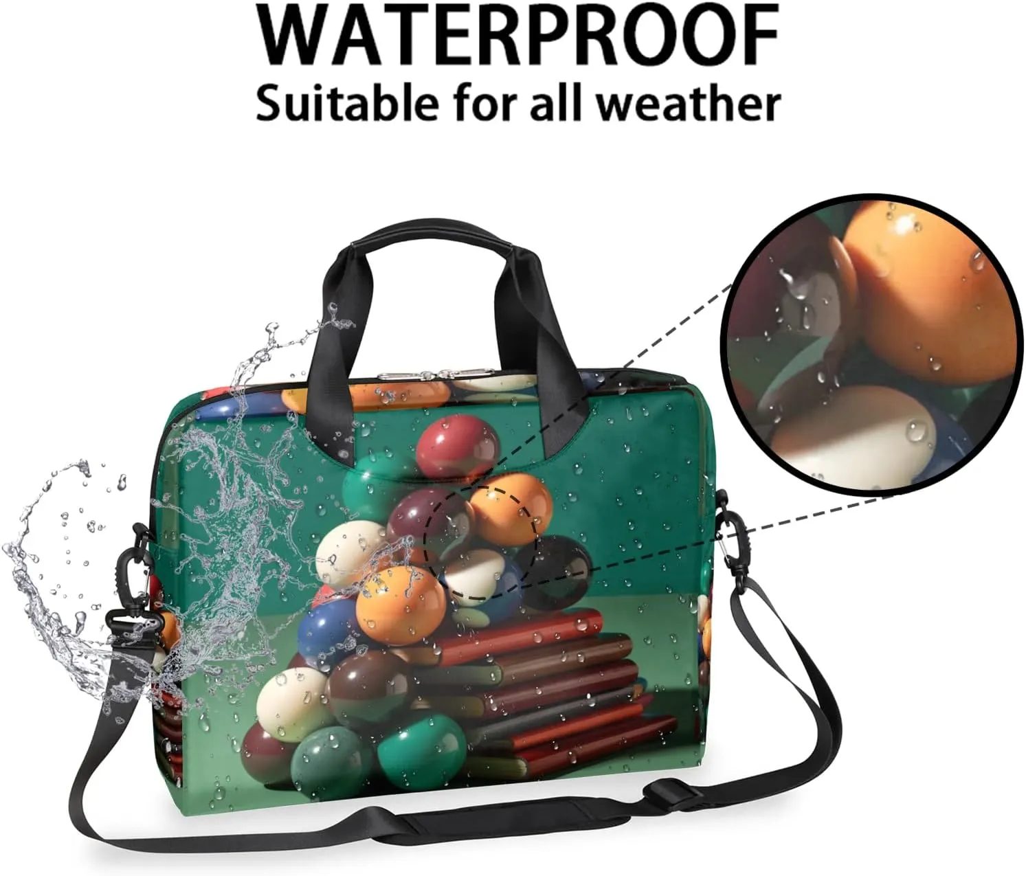 15.7 Inch Laptop Bag Computer Bag for Women Men Laptop Carrying Case with Adjustable Shoulder Strap