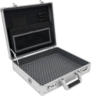 15x4x13 Inch Locking Hard Security Briefcase for Business, 22lbs Hardside Attache With Locks