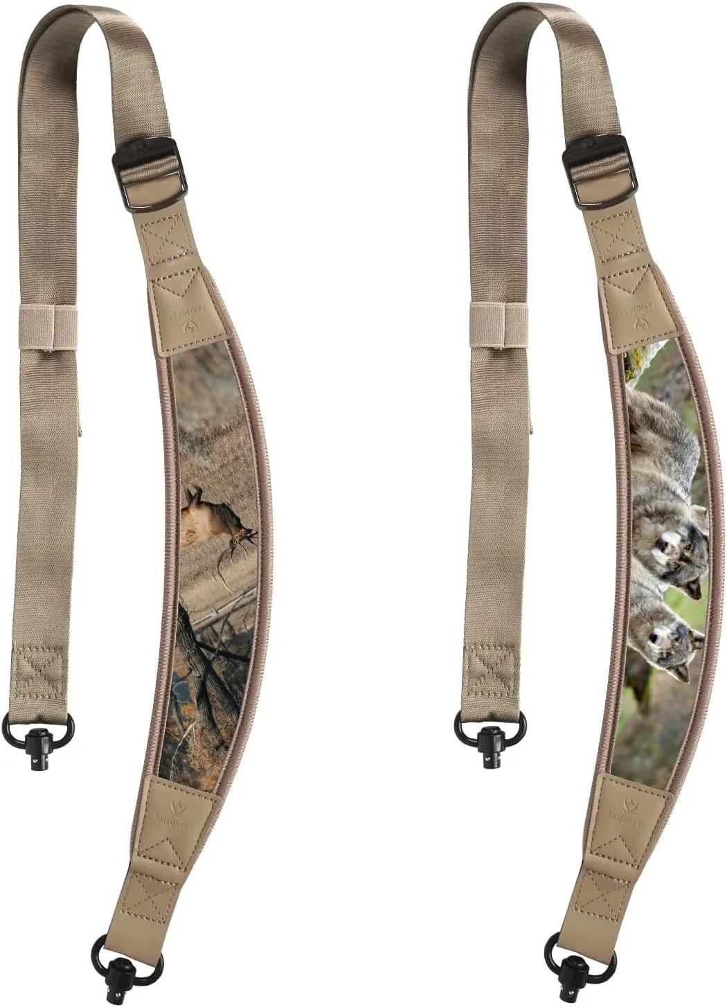 2 Point Sling With QD Swivels, Durable Shoulder Padded Strap, Length Adjustable for Outdoors