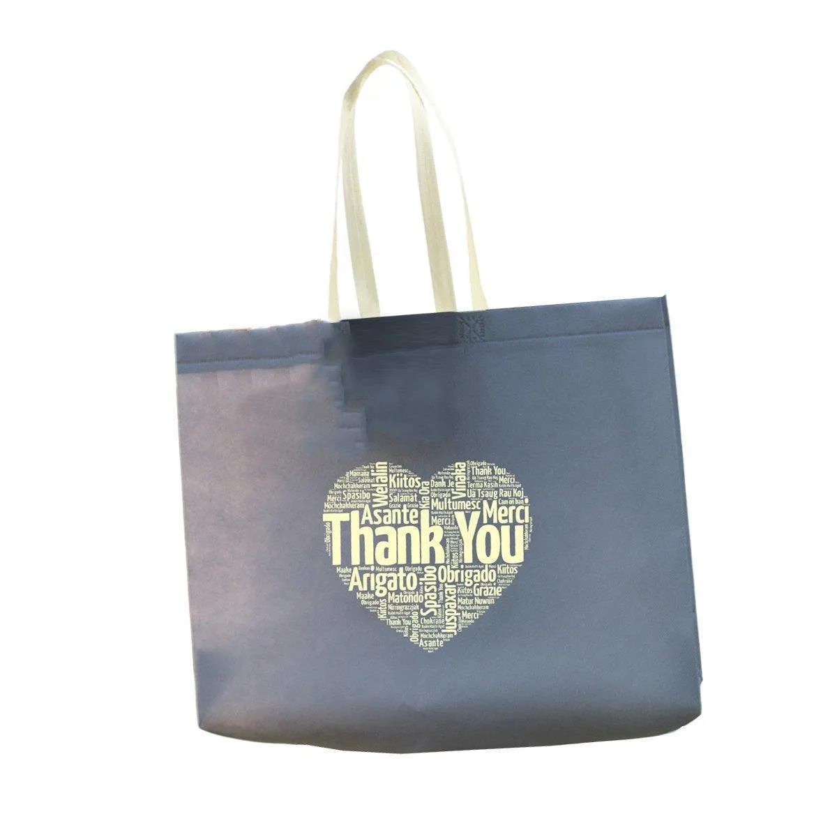 25PCS Fashionable Non-Woven Fabric Tote Eco Friendly Bag Reusable Shopping Bag