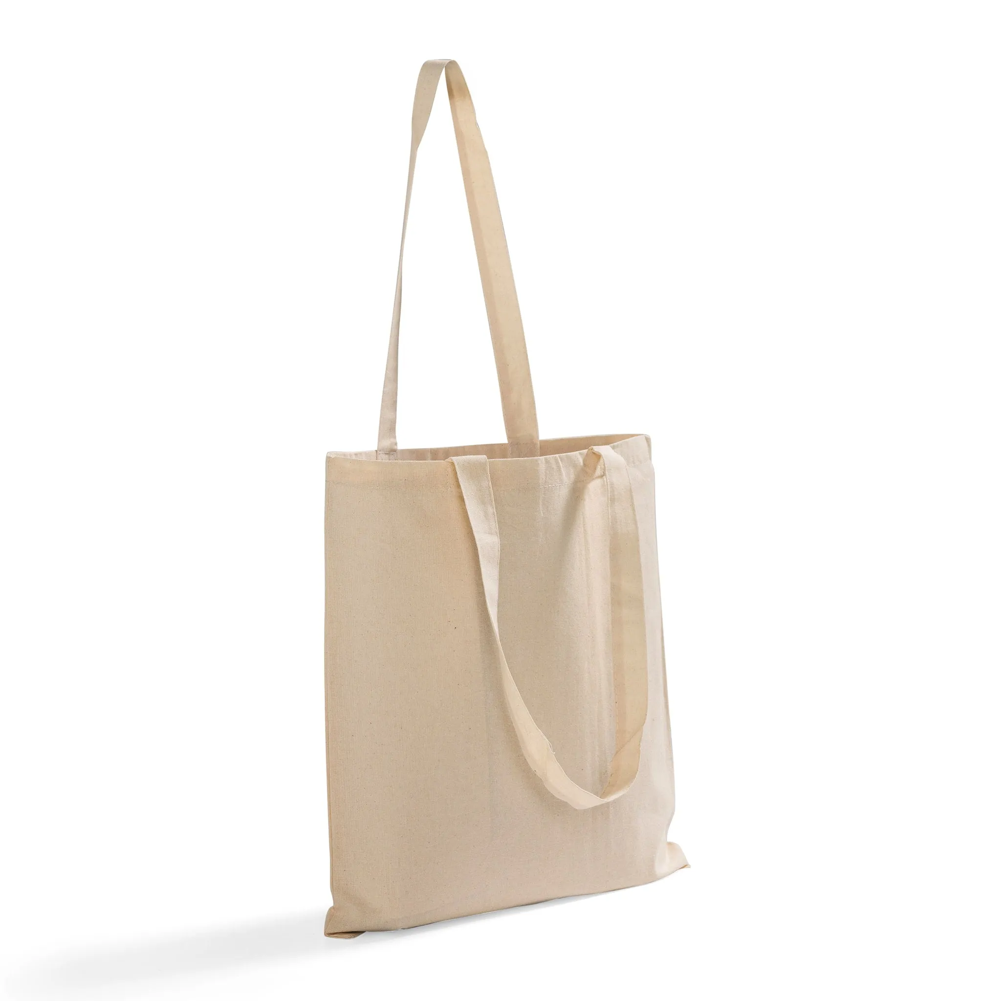 26 in Over-the-Shoulder Long Handle Cotton Tote Bags - TB126