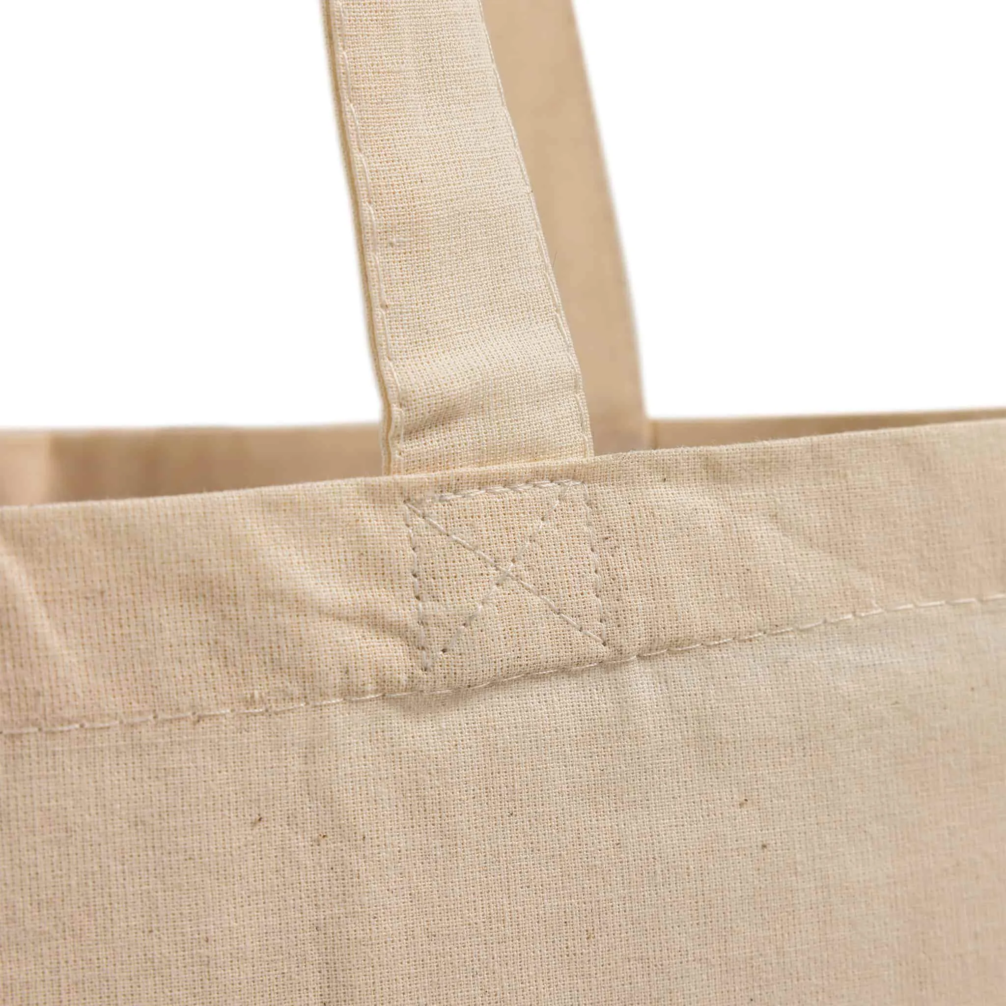 26 in Over-the-Shoulder Long Handle Cotton Tote Bags - TB126