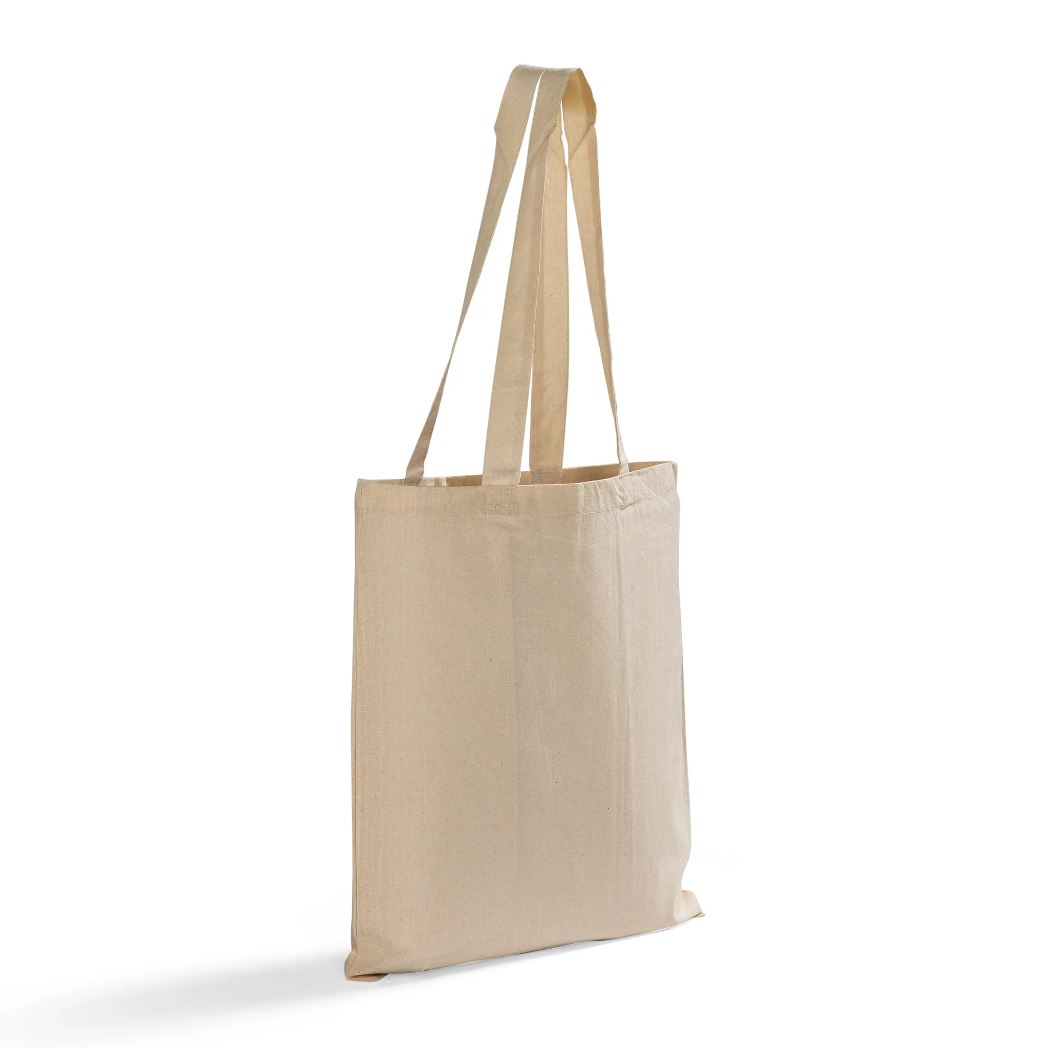 26 in Over-the-Shoulder Long Handle Cotton Tote Bags - TB126