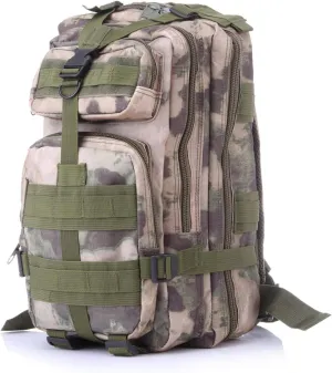 3P Tactical Backpack Outdoor Sports Camouflage Backpack Military Fan Mountaineering Trekking Bag, 36-55L