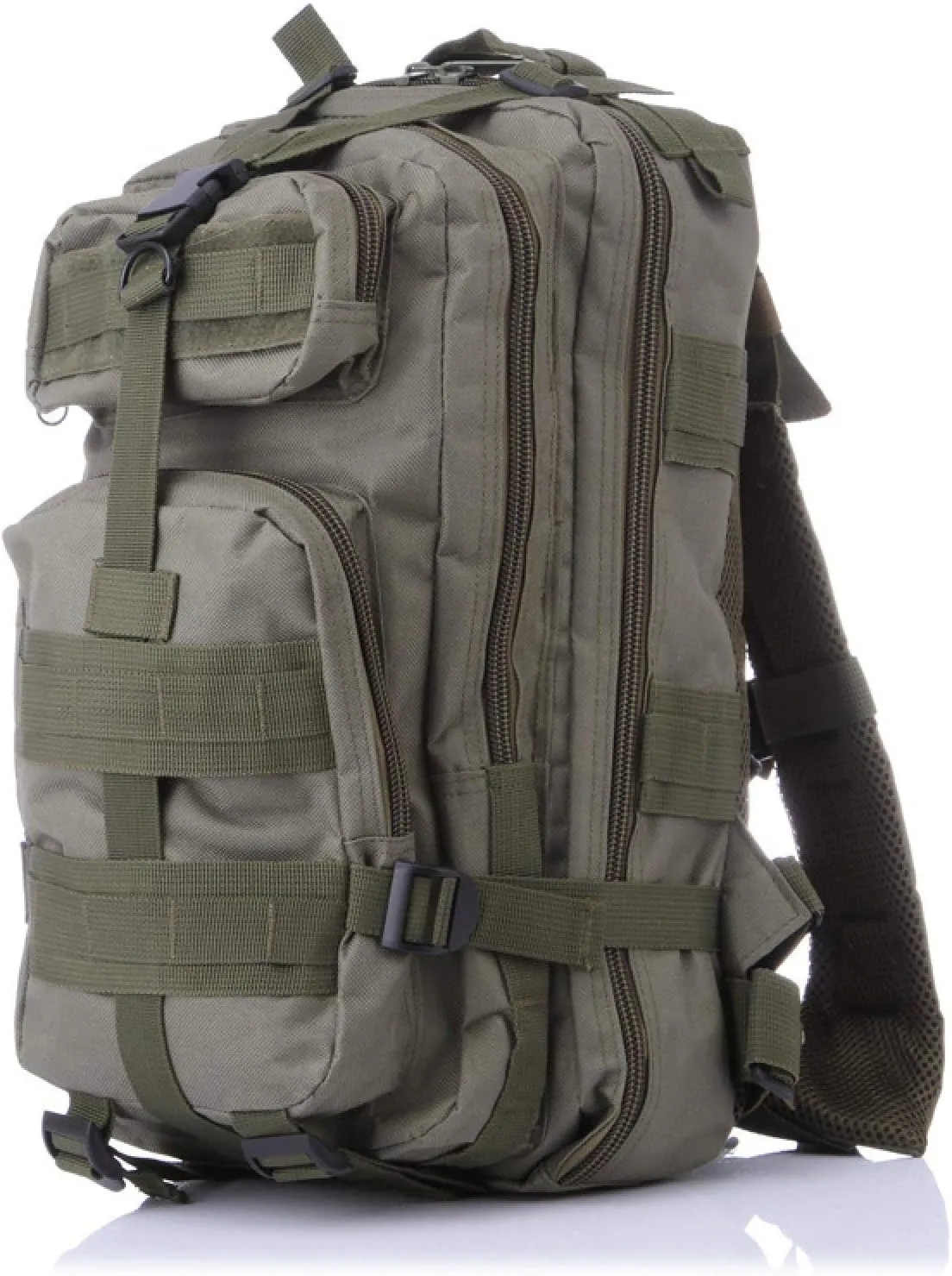 3P Tactical Backpack Outdoor Sports Camouflage Backpack Military Fan Mountaineering Trekking Bag, 36-55L