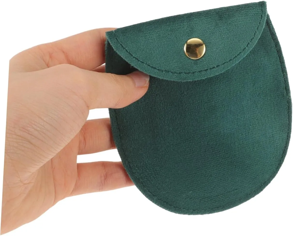 4sets Elegant Watch Storage Bag Travel Watch Box Jewelry Pouch for Travel Earring Bags for Storage 10pcs*4