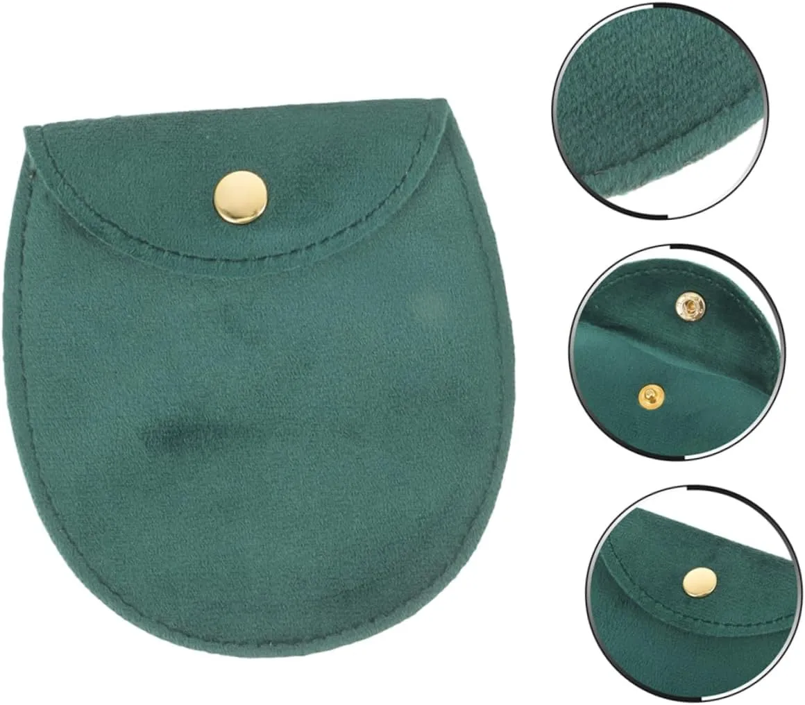 4sets Elegant Watch Storage Bag Travel Watch Box Jewelry Pouch for Travel Earring Bags for Storage 10pcs*4