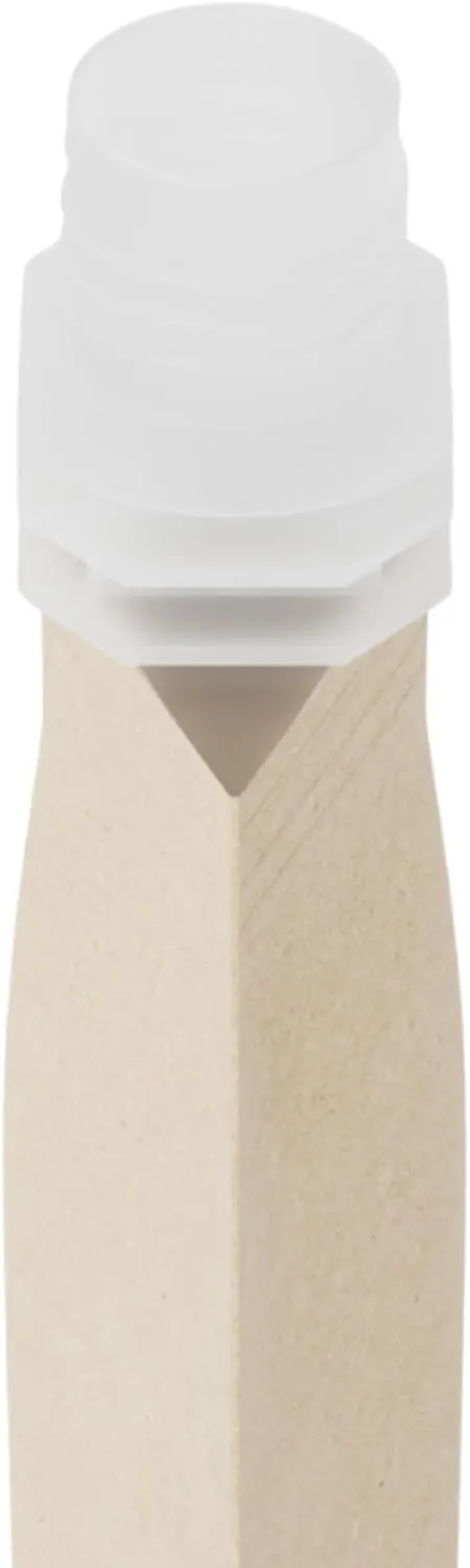 50 Packs Brown Kraft Travel Pouch Leak Proof Containers with Screw Twist Cap for Liquid, Drinking Flasks (3.38 oz)
