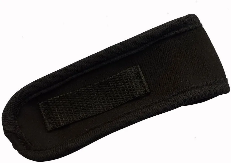 5.1" Outdoor Folding Carry-All Pocket Knife Pouch Neoprene Case Mushrooms Fishing Camping Hunting Knives Sheath with Velcro Closure, 5 Pack