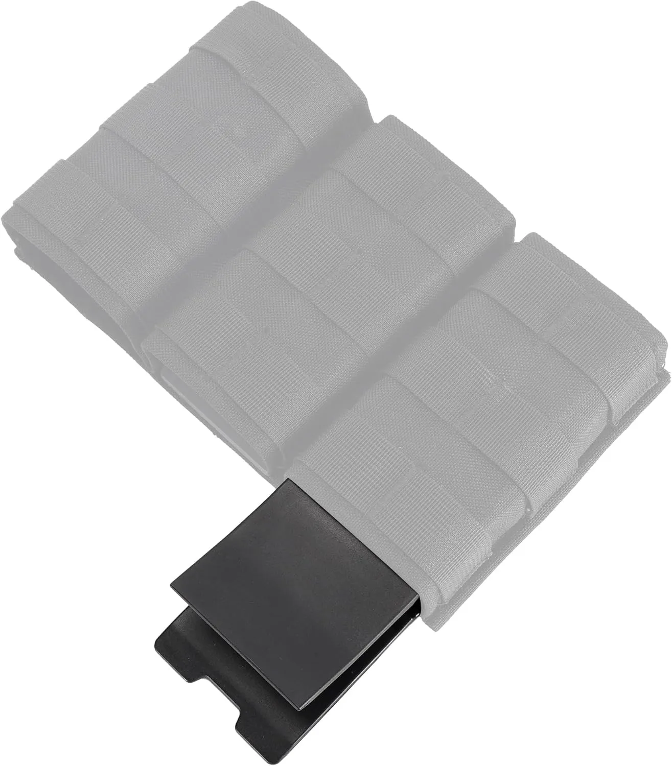 5.56 & 7.62 M4 Mag Holder Insert, Nylon Tactical Magazine Insert with Wedge Design for Secure Fit in Magazine Pouches, Durable Tactical Gear Accessory