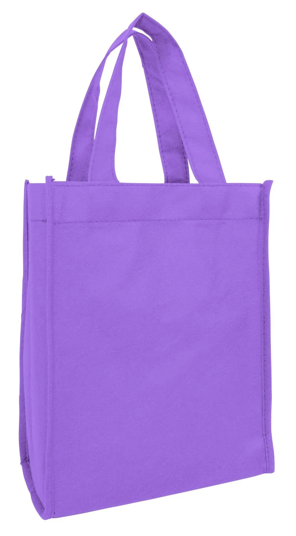600 ct Non-Woven 8 in Gift Tote Bag / Economy Book Bag - By Case