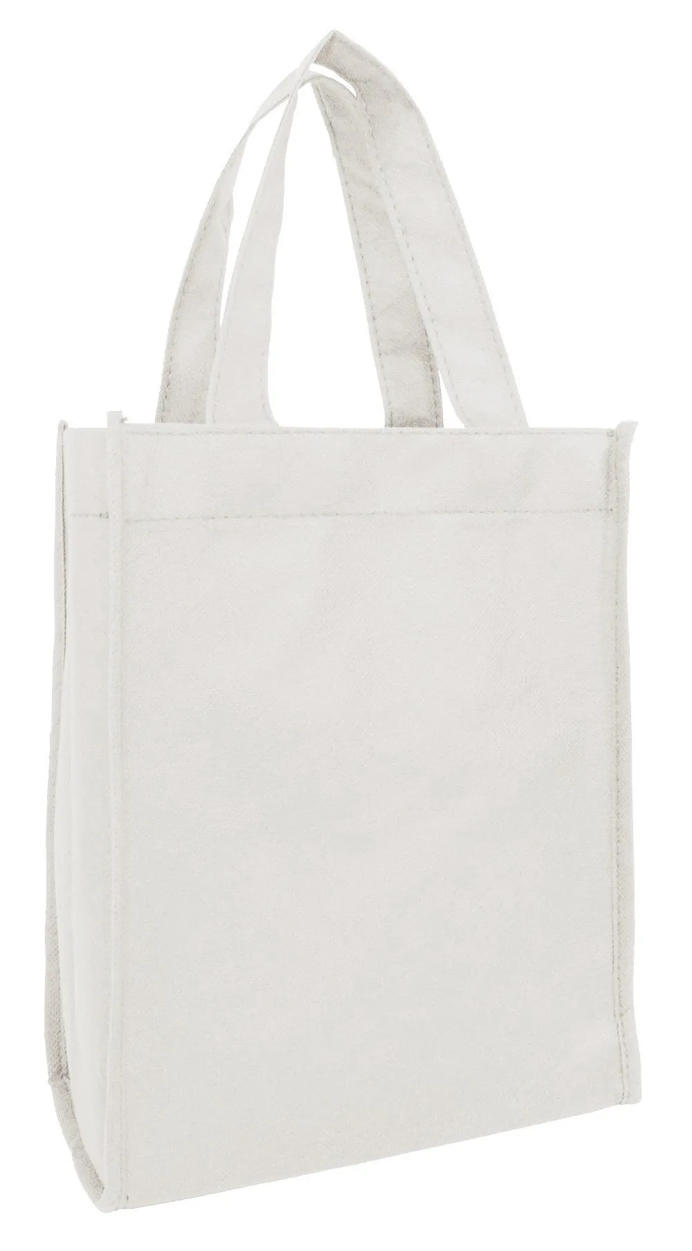 600 ct Non-Woven 8 in Gift Tote Bag / Economy Book Bag - By Case
