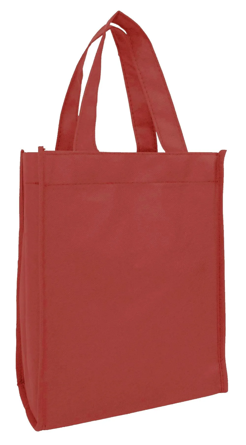 600 ct Non-Woven 8 in Gift Tote Bag / Economy Book Bag - By Case