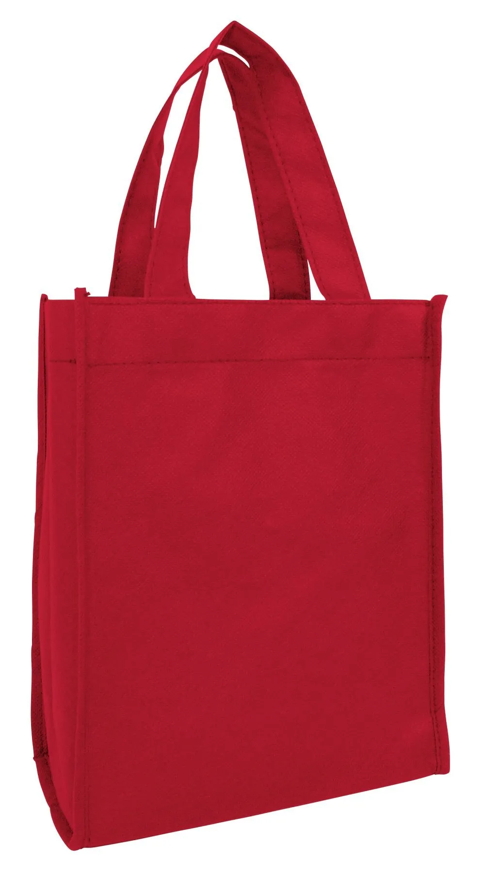 600 ct Non-Woven 8 in Gift Tote Bag / Economy Book Bag - By Case