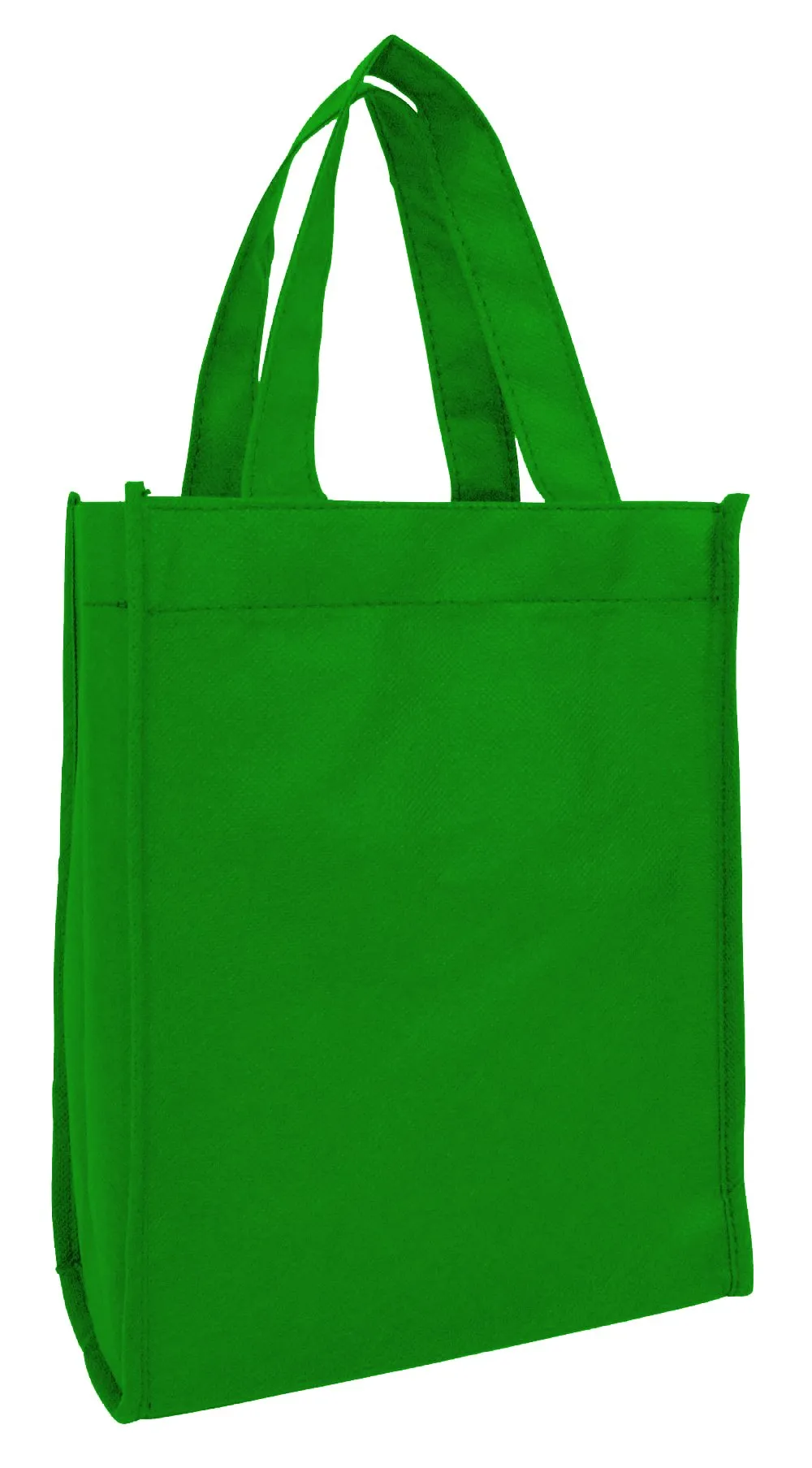 600 ct Non-Woven 8 in Gift Tote Bag / Economy Book Bag - By Case