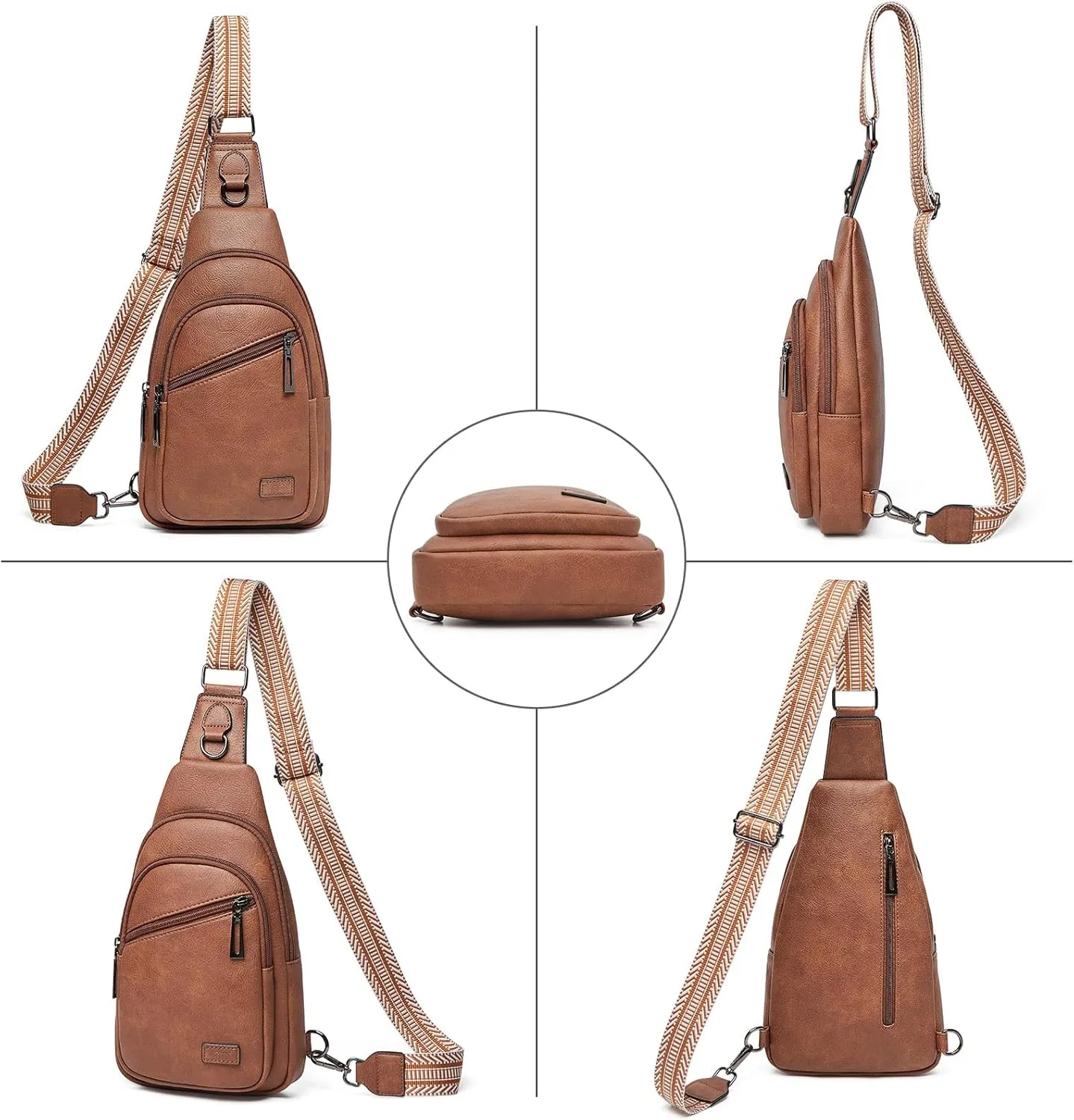 7L Sling Bag Crossbody Bags for Women Fanny Packs Purses Cross Body Bag for Woman Small backpack Travel Shoulder Bag handbags