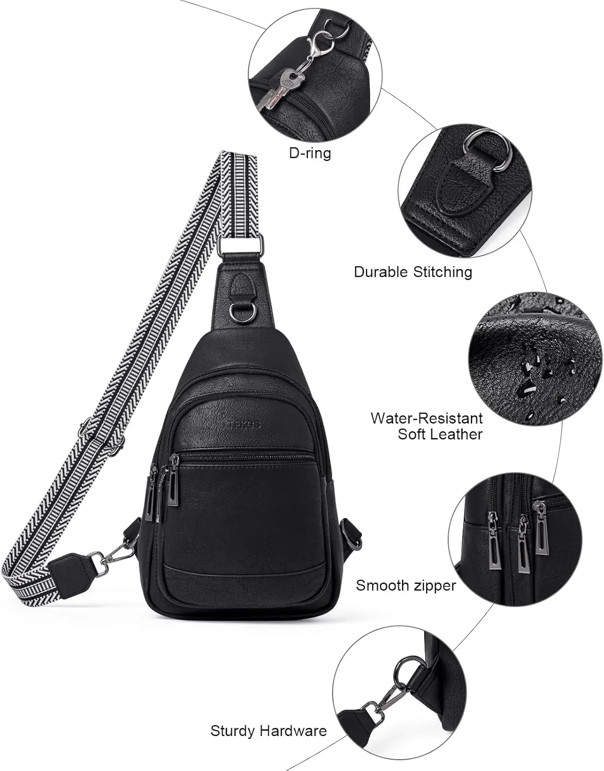 7L Sling Bag Crossbody Bags for Women Fanny Packs Purses Cross Body Bag for Woman Small backpack Travel Shoulder Bag handbags