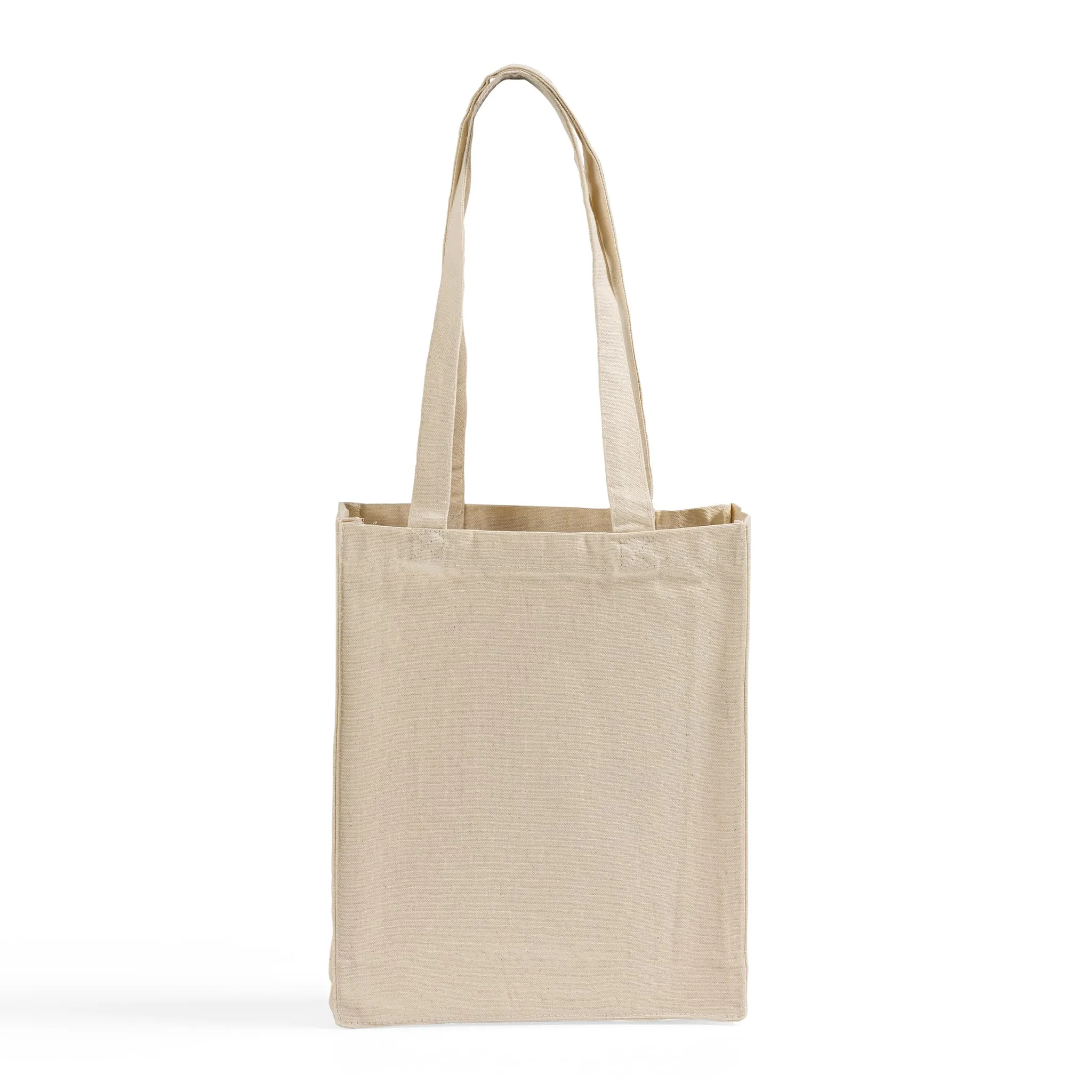 Affordable Canvas Tote Bag / Book Bag with Gusset - TF220
