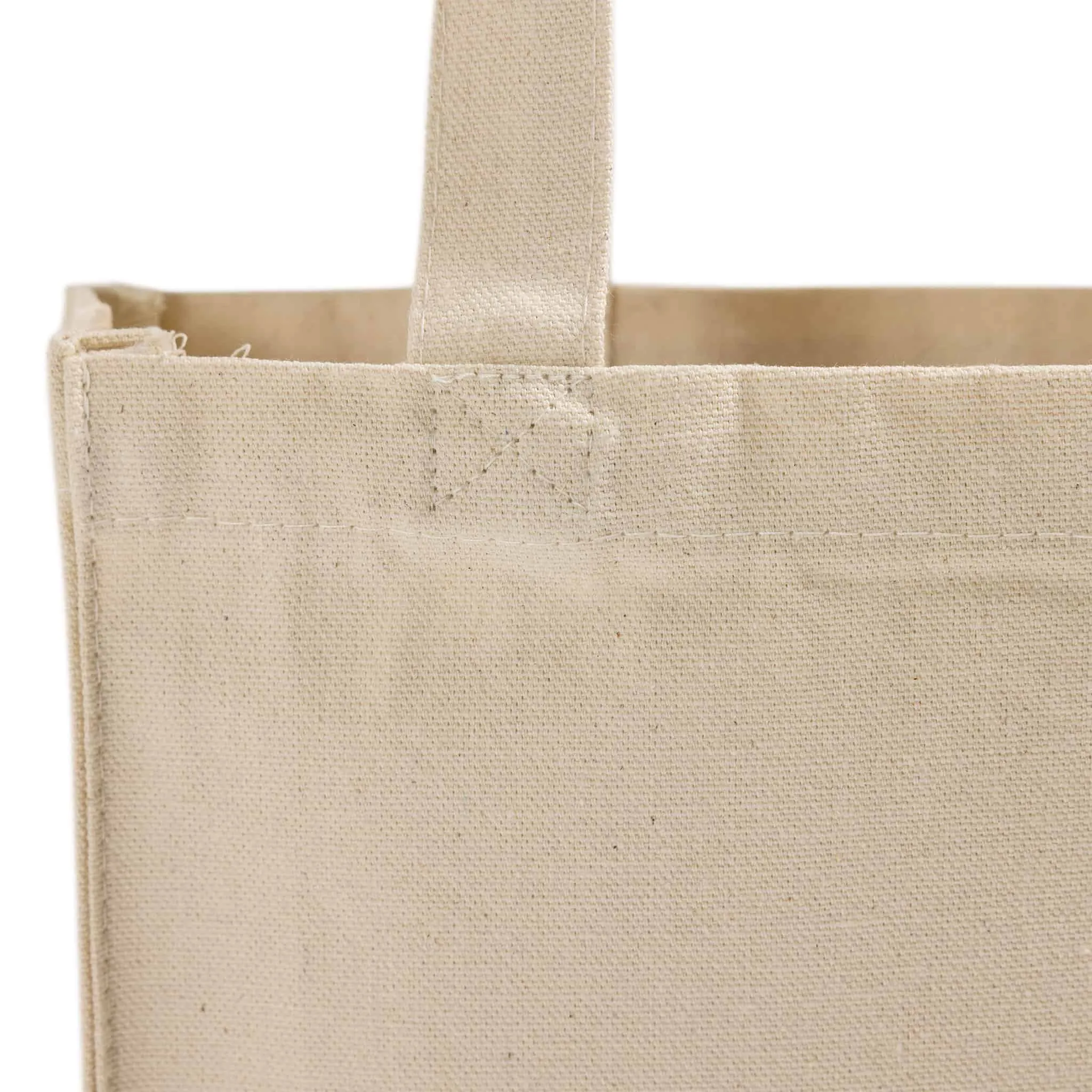 Affordable Canvas Tote Bag / Book Bag with Gusset - TF220