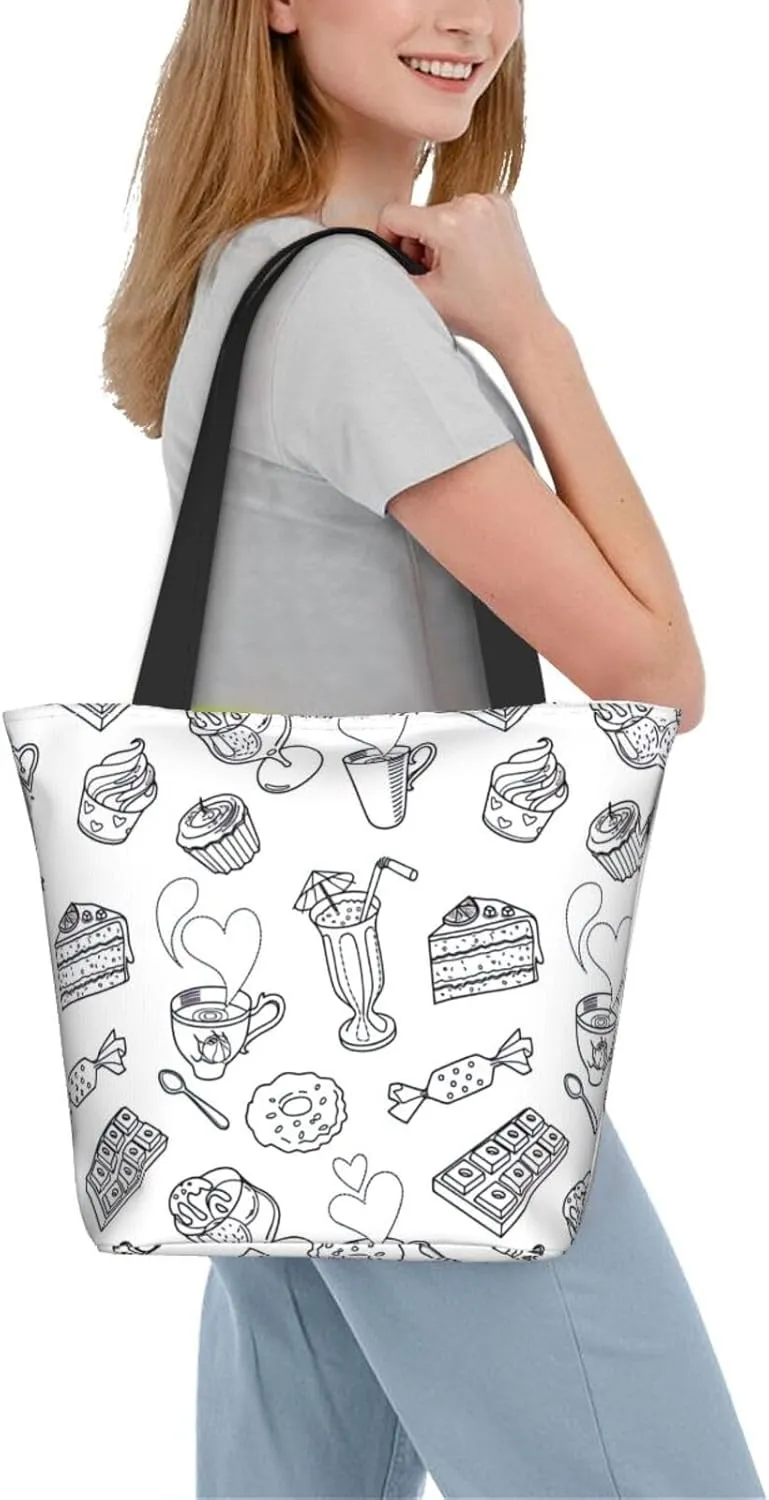 African National Patterns Print Shoulder Tote Bag Women'S Large Size Handbag Casual Tote Shopping Bag For Women