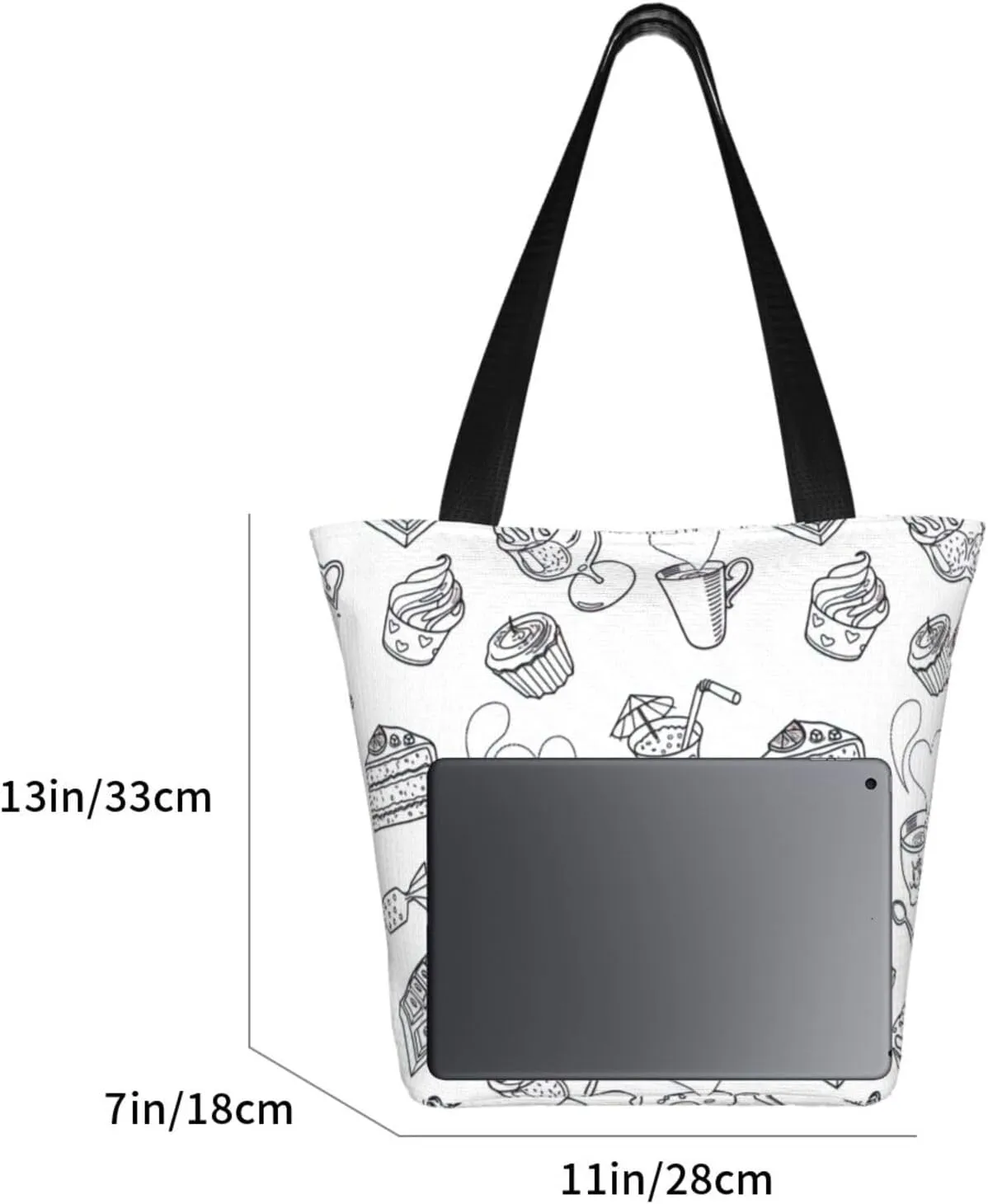 African National Patterns Print Shoulder Tote Bag Women'S Large Size Handbag Casual Tote Shopping Bag For Women
