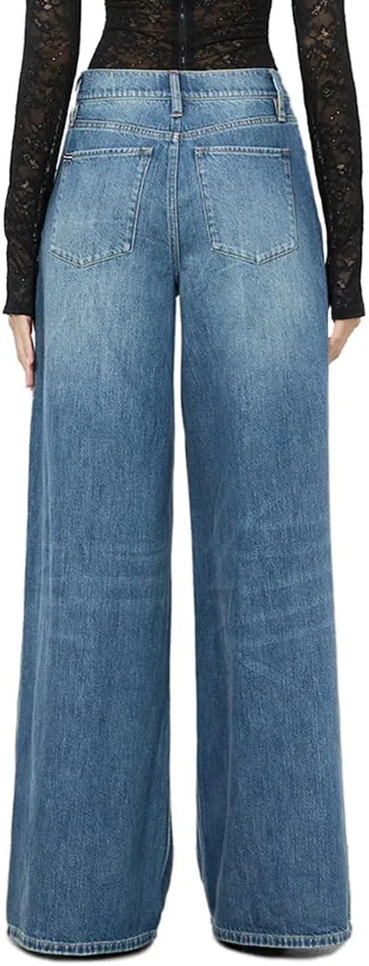 alice   olivia Harper Mr Super Baggy Jean