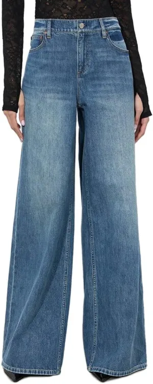 alice   olivia Harper Mr Super Baggy Jean