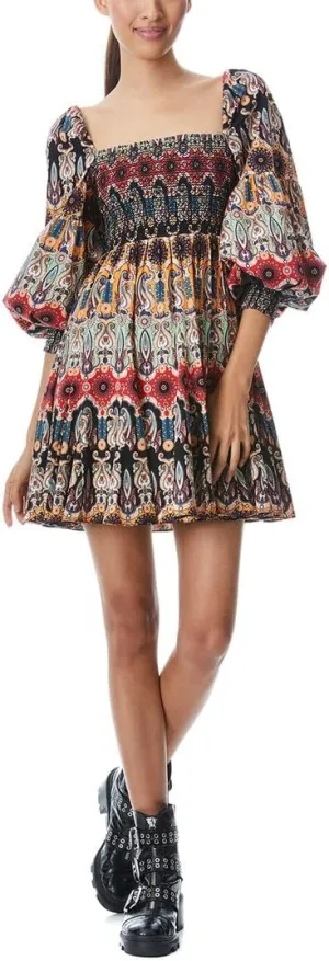 alice   olivia Julissa Empire Waist Mini Dress