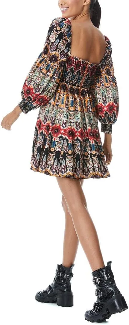 alice   olivia Julissa Empire Waist Mini Dress