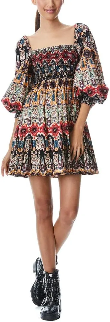 alice   olivia Julissa Empire Waist Mini Dress