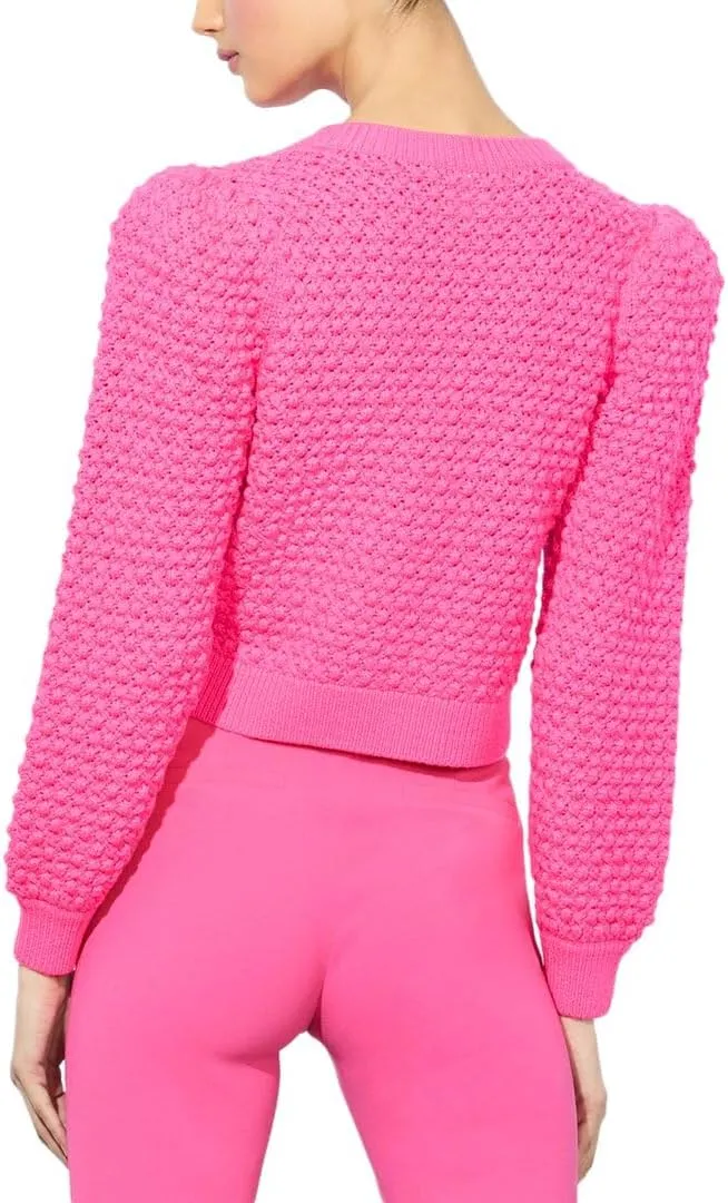 alice   olivia Kitty Wool-Blend Cardigan