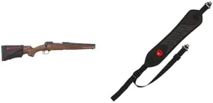 Allen Ruger 10/22 Buttstock Pouch Holds 10 Round Mags & Ammo, Summit Ultralite Rifle and Shotgun Sling - Rugged Construction with Swivels