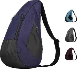 AmeriBag 19" Crossbody Sling Traveler Healthy Back Bag (Blue Night)