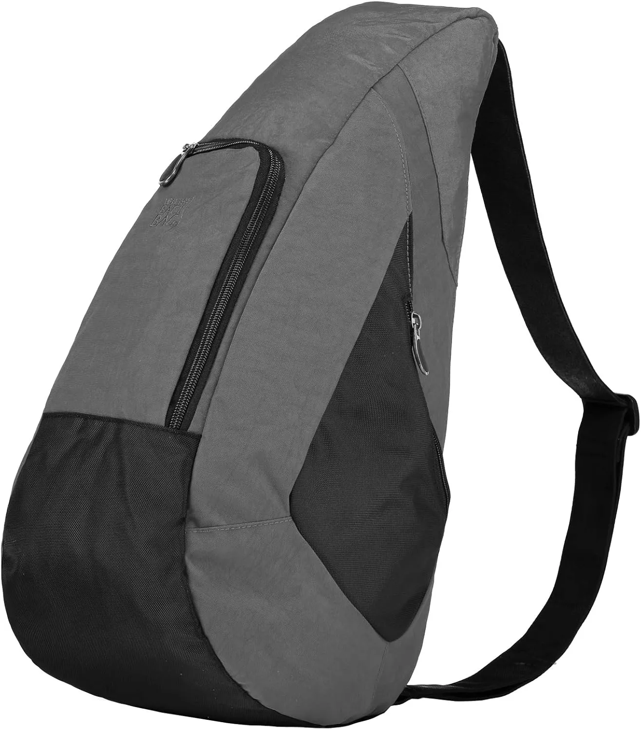 AmeriBag 19" Crossbody Sling Traveler Healthy Back Bag (Stormy Grey)