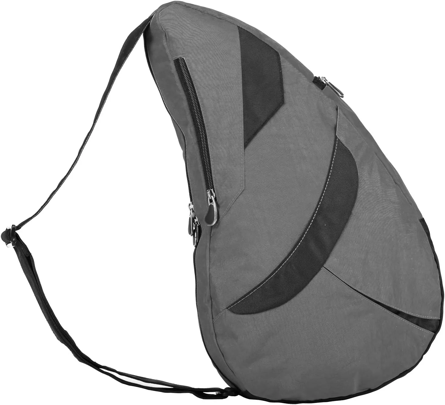 AmeriBag 19" Crossbody Sling Traveler Healthy Back Bag (Stormy Grey)