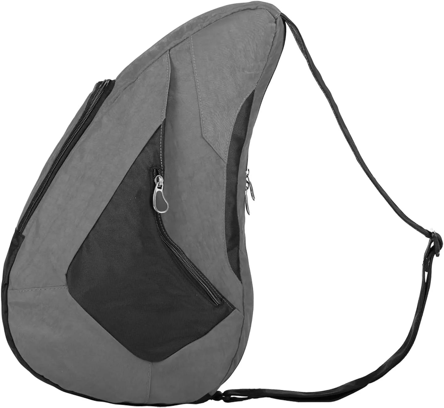 AmeriBag 19" Crossbody Sling Traveler Healthy Back Bag (Stormy Grey)