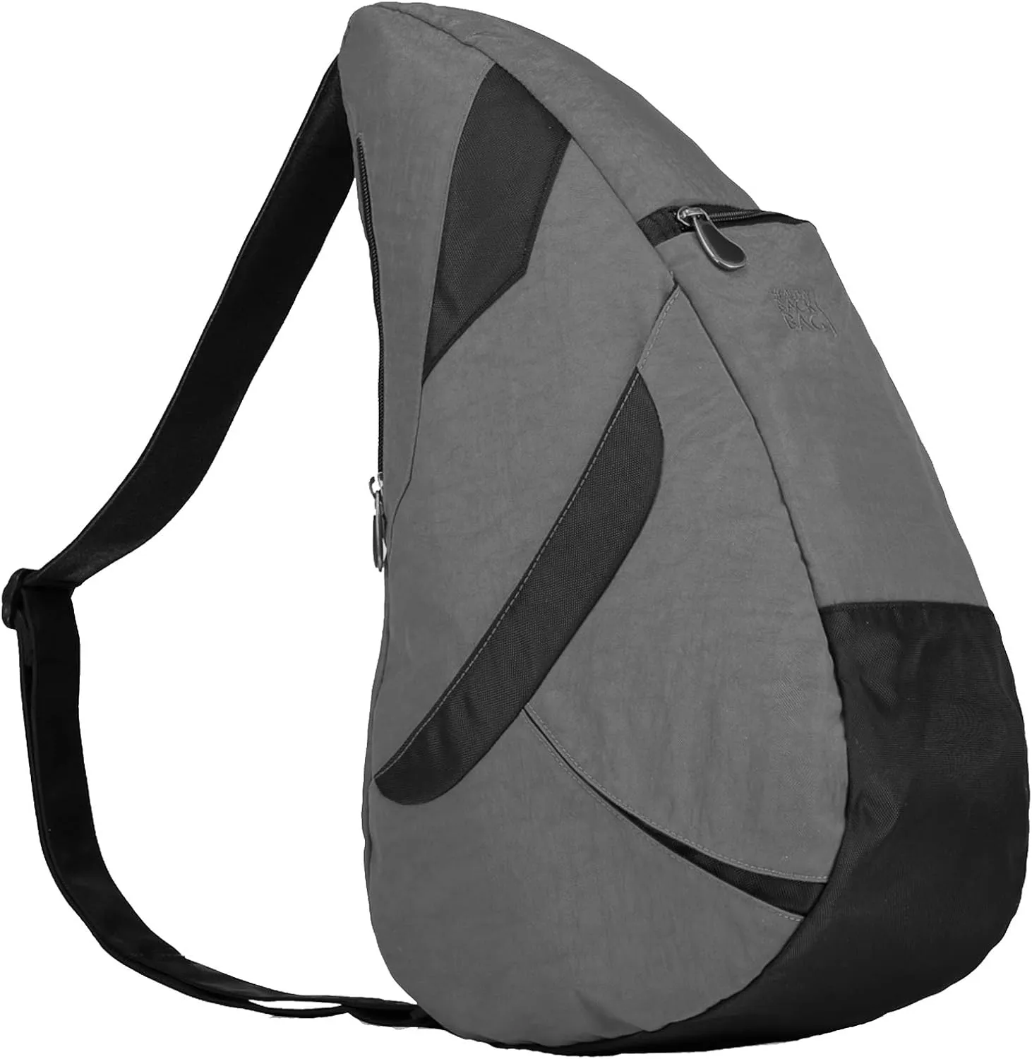 AmeriBag 19" Crossbody Sling Traveler Healthy Back Bag (Stormy Grey)