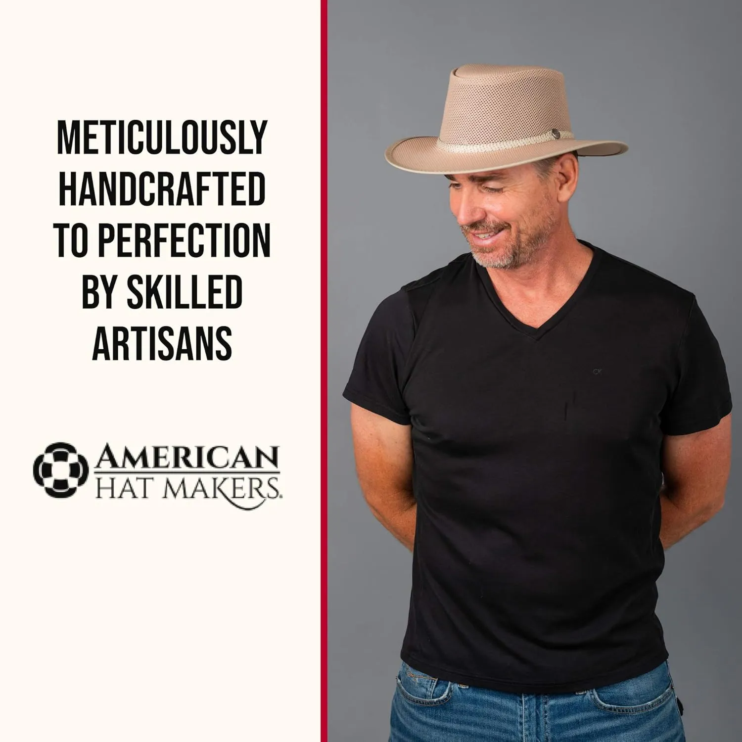 American Hat Makers Summer Hats for Men & Women - Cabana Hat - Beach & Golf Hats