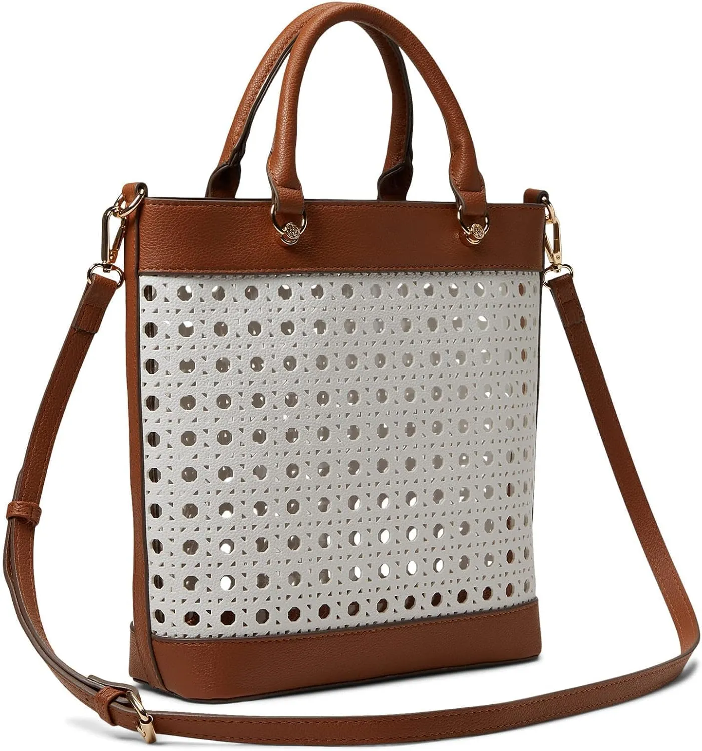 Anne Klein Mini Perf Tote with Pouch
