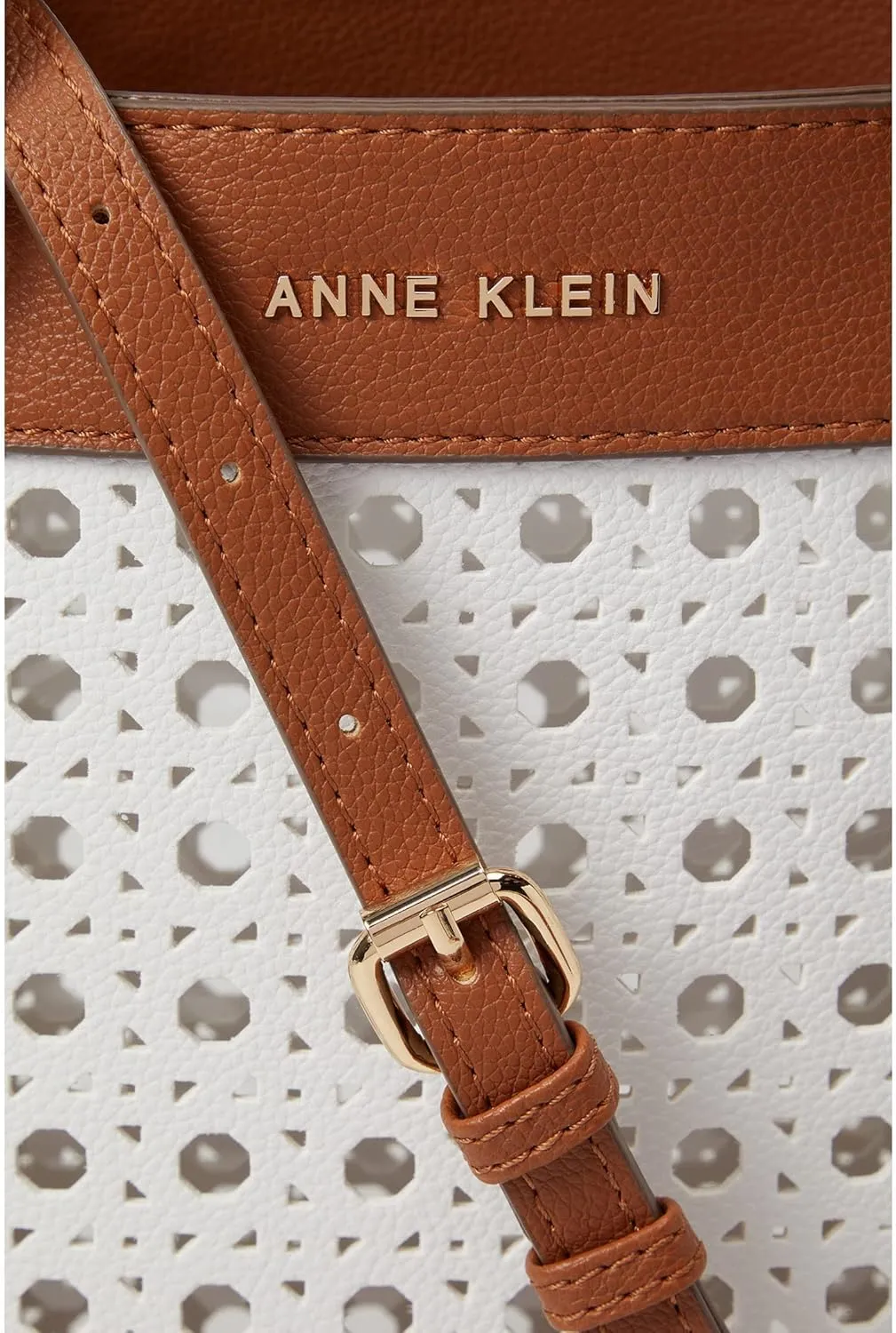 Anne Klein Mini Perf Tote with Pouch